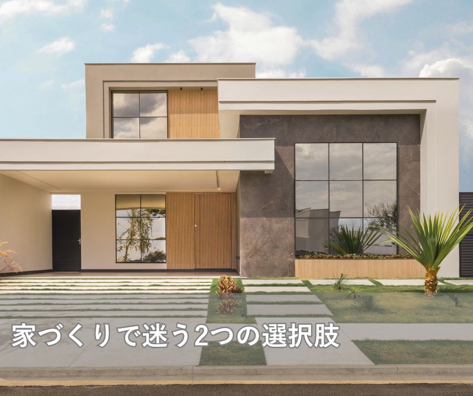 家づくりで迷う2つの選択肢/ハウスメーカーと工務店の違いとは？ 画像